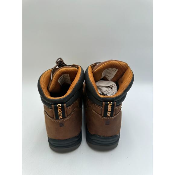 Carolina 6'' WTPF Broad Toe New Work Boot Brown/Black US Size 13 D - Picture 5 of 8